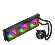 Wentylator do komputera KRUX HydroGlance 360 ARGB LCD 3x120mm KRXE004